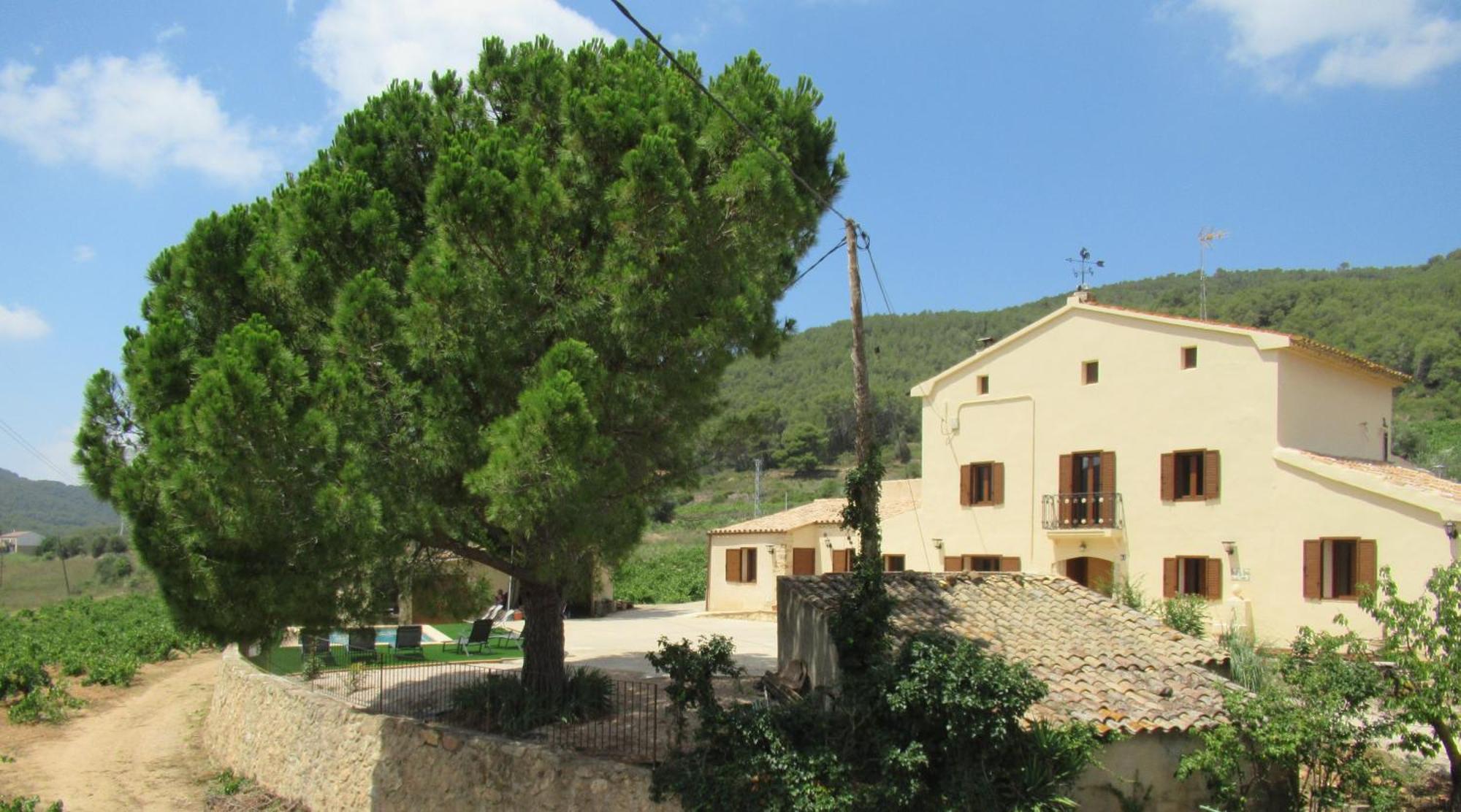 Casa Rural Cal Marti El Pla de Manlleu Kültér fotó